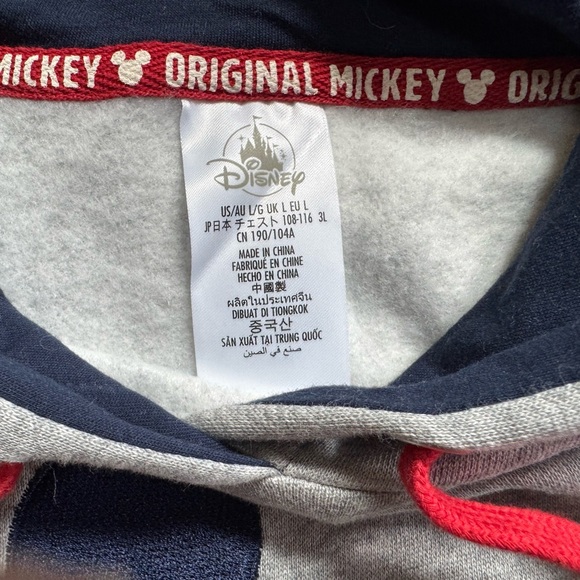 Disneyland Mickey Mouse hoodie NWOT size L - Picture 5 of 6